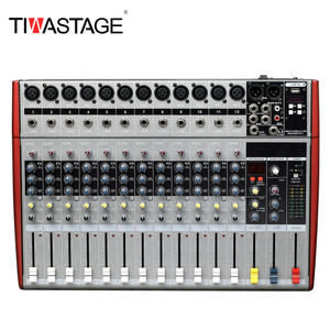 TWASTAGE 12 Channel Mixing Console DJ Mixer MS-12